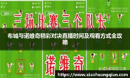 布城与诺维奇精彩对决直播时间及观看方式全攻略